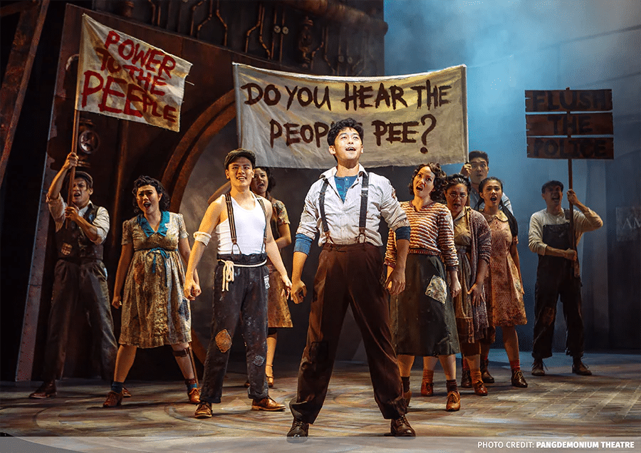 AG尊龙RIVAGEPM10在Urinetown中发挥重要作用