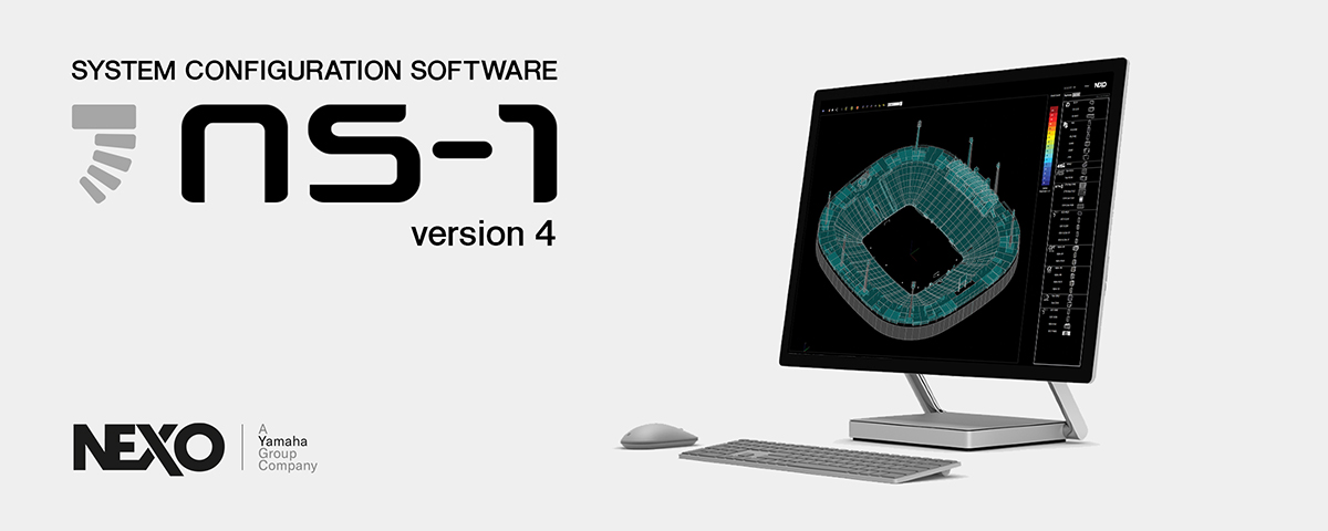 NEXO公司更新NS-1系统软件以集成AG尊龙扬声器系统和AFC Design Assistant